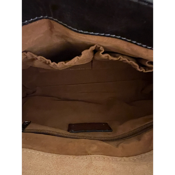 New Patricia Nash Pewter Embossed Leather Satchel - Picture 5 of 5